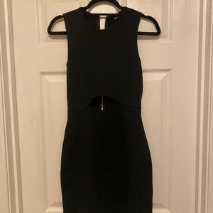 Express Mini Dress- cutout in core, worn once, size 8